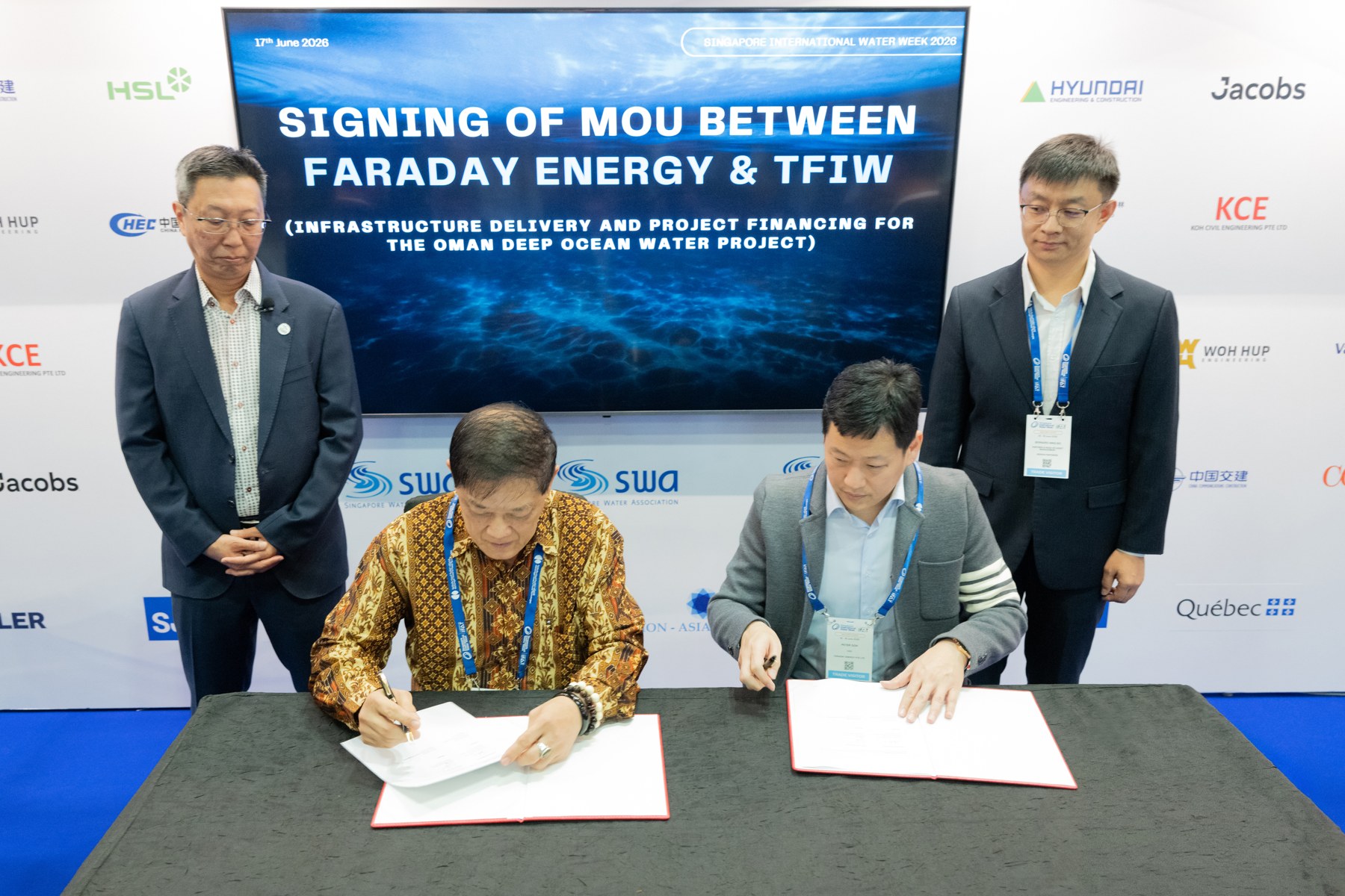 TFIW participates in Singapore International Water Week 2026 — photograph 3